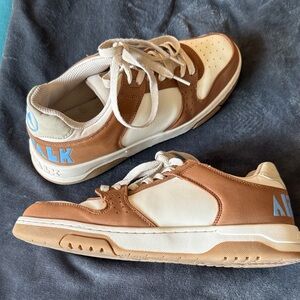 Airwalk Beige and Black Sneakers